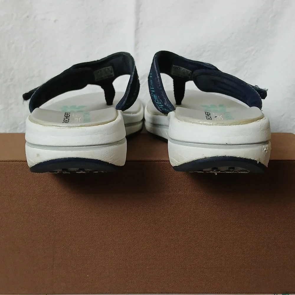 Skechers Women's Blue Sandals - Picture 4 of 8